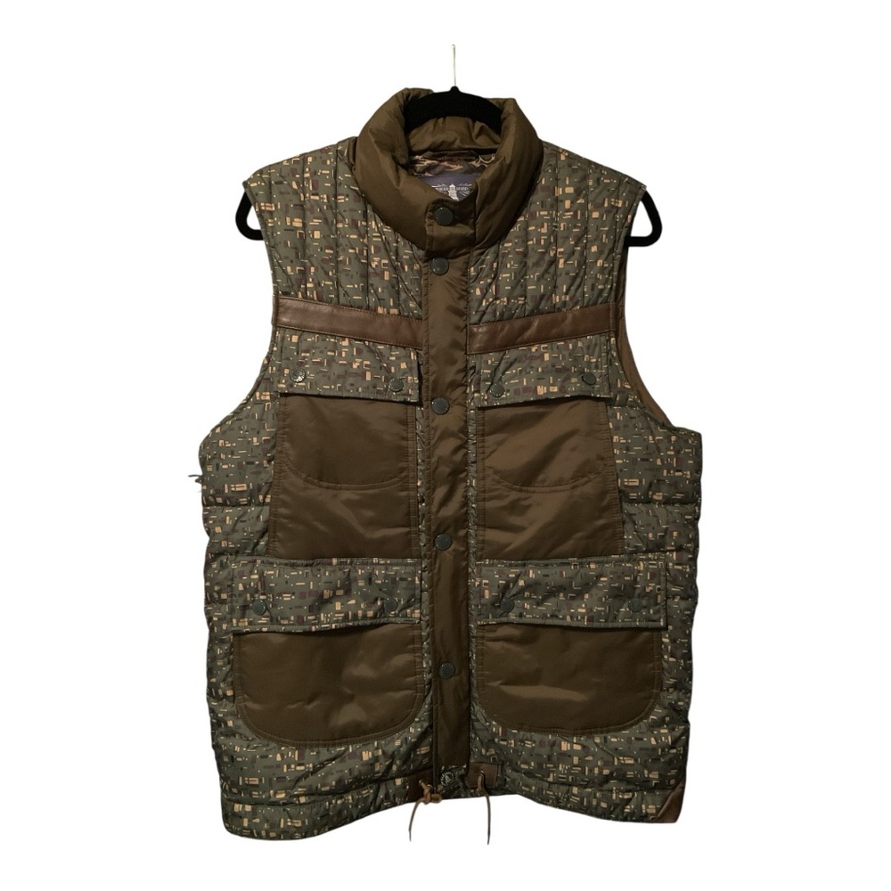 Barbour White Mountaineering Edenkawa Quilted Vest Mens Size L